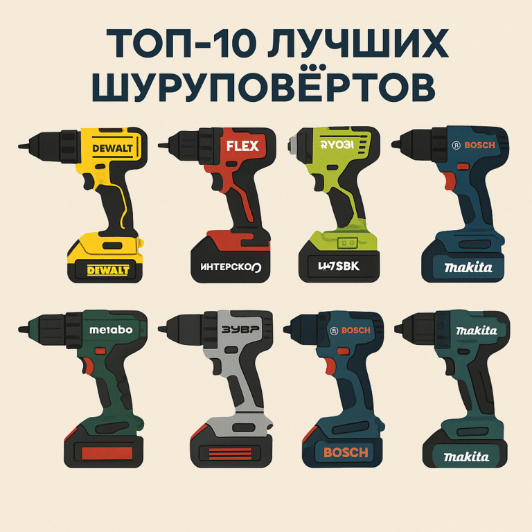 лучший шуруповерт 2025