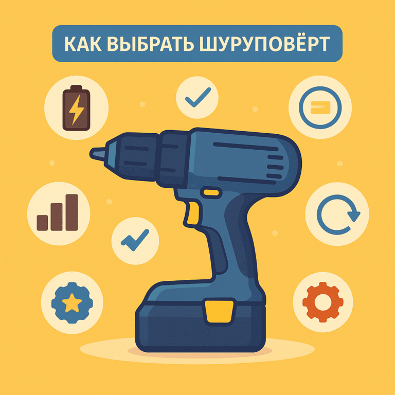 Как выбрать шуруповёрт