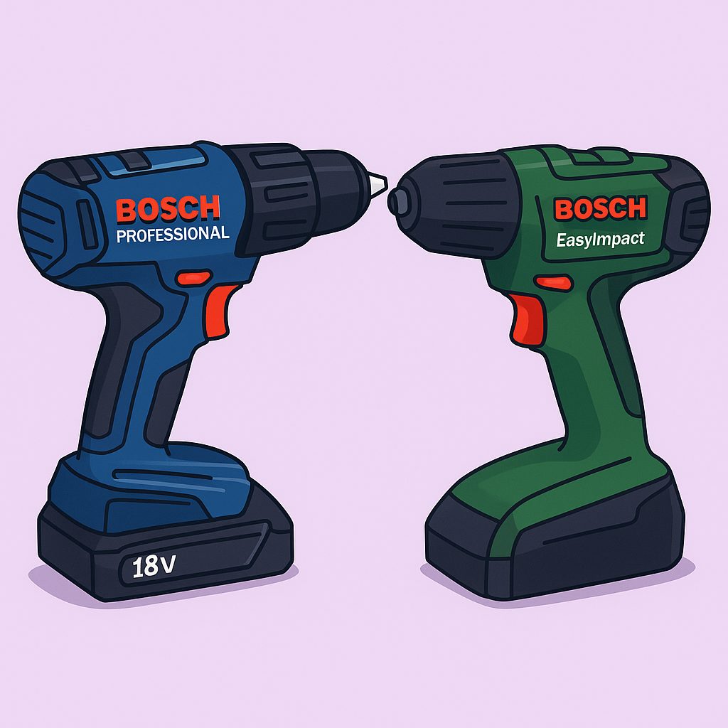 Bosch Professional или EasyImpact: что выбрать?