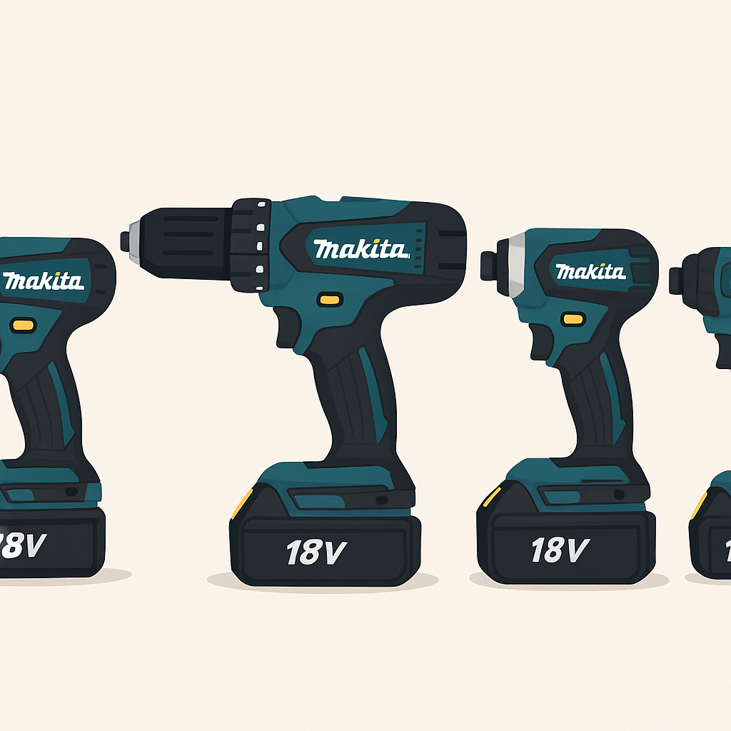 ТОП-5 популярных моделей Makita