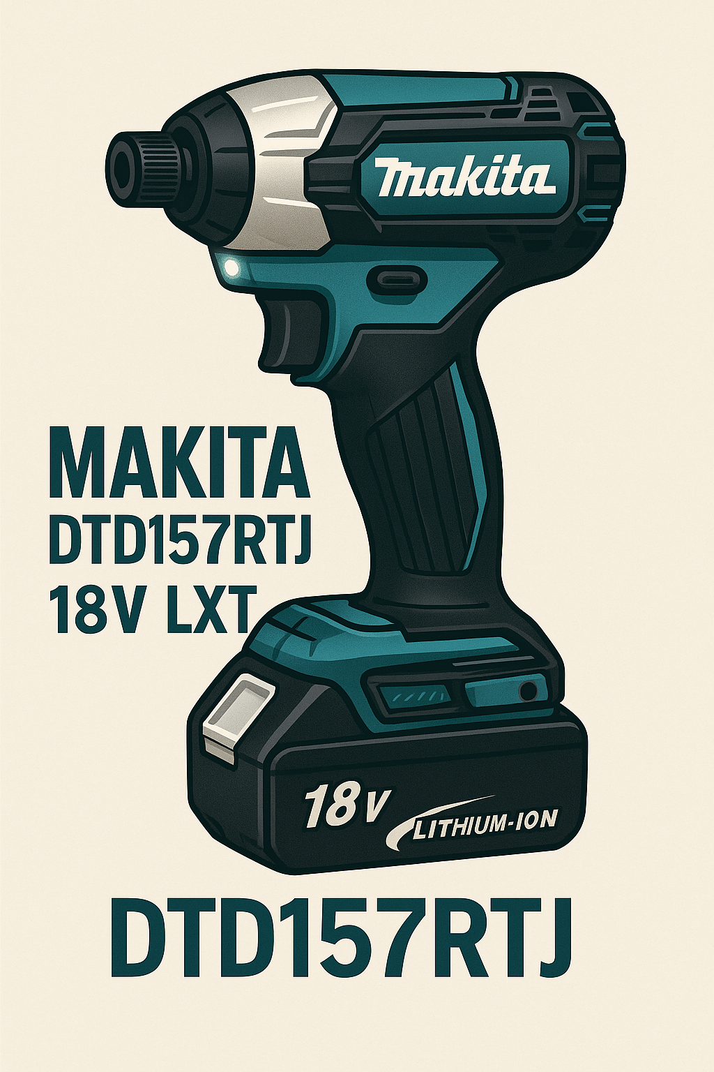 Makita DTD157RTJ 18V LXT
