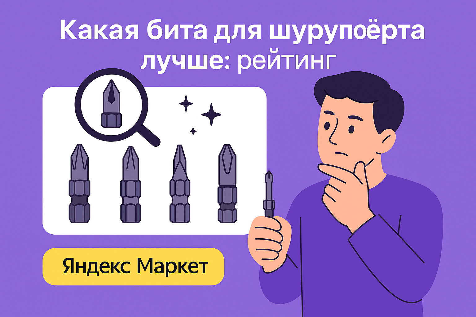 Какая бита для шуруповёрта лучше
