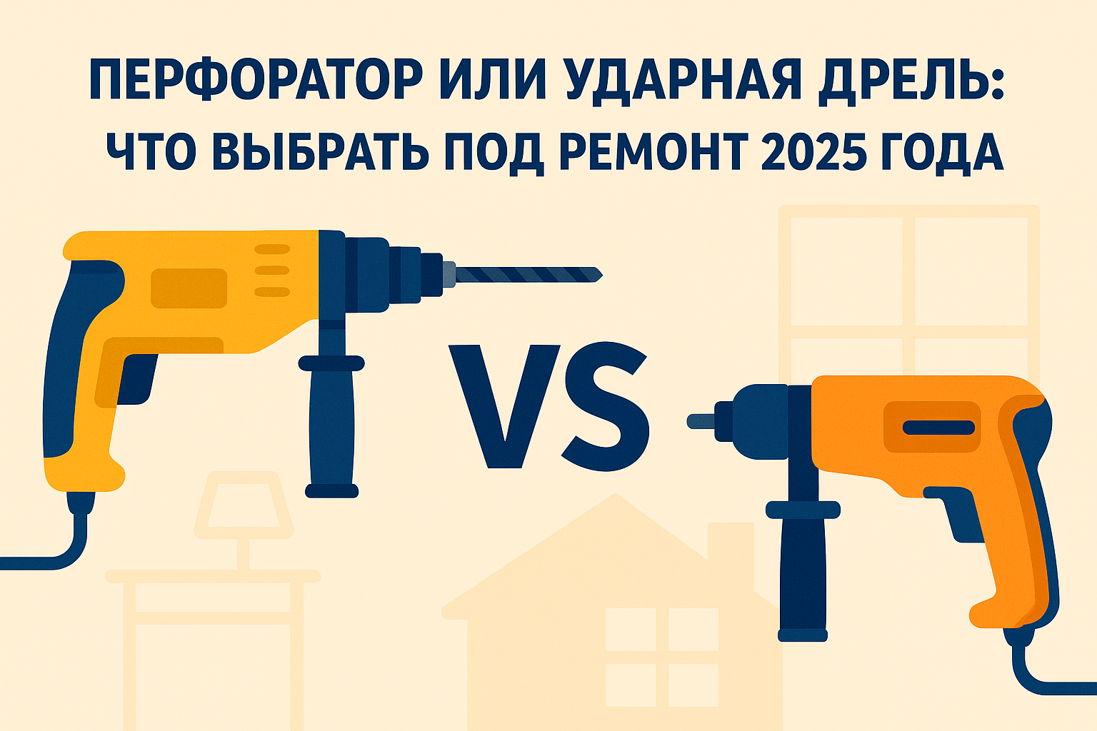 перфоратор или дрель что выбрать